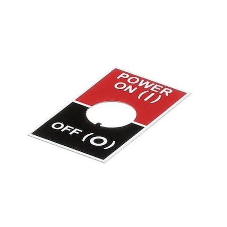 Star LABEL, POWER, ON AND OFF 2M-Z18461